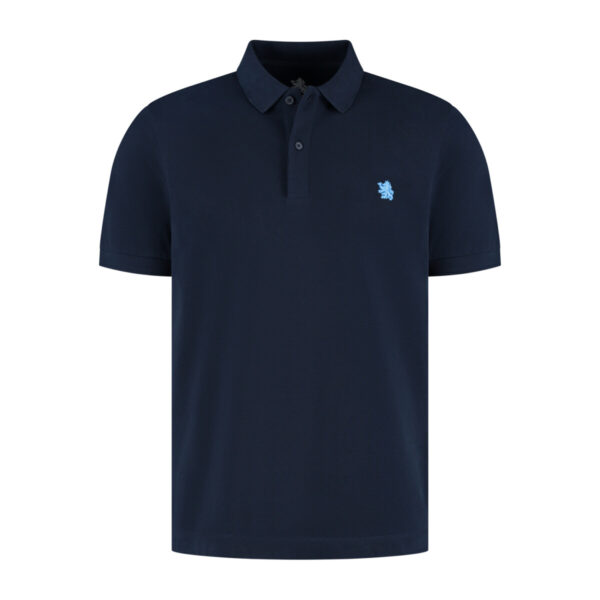 Leo polo navy/sky blue