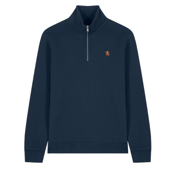 Sweat half-zip jumper sand - Image 3