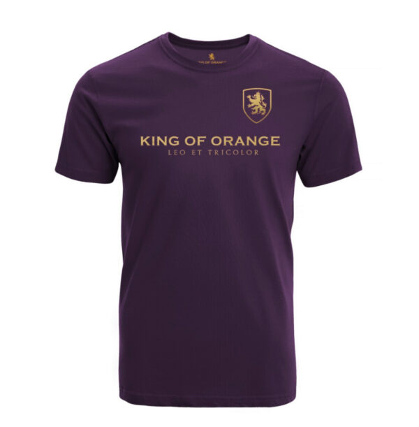 Sport t-shirt purple